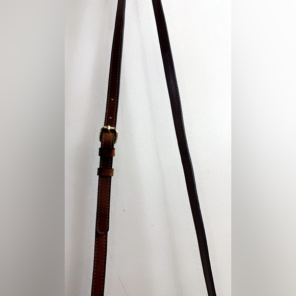 Patricia Nash Rare Shearling Annfield Crossbody  7.5 X 7 Leather Sherpa LIKE NEW - Picture 7 of 8